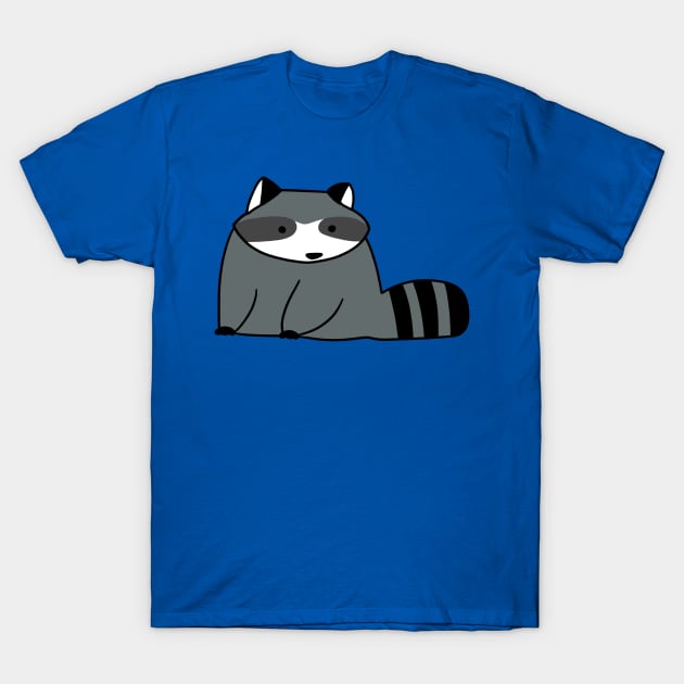 Cute Raccoon T-Shirt by saradaboru